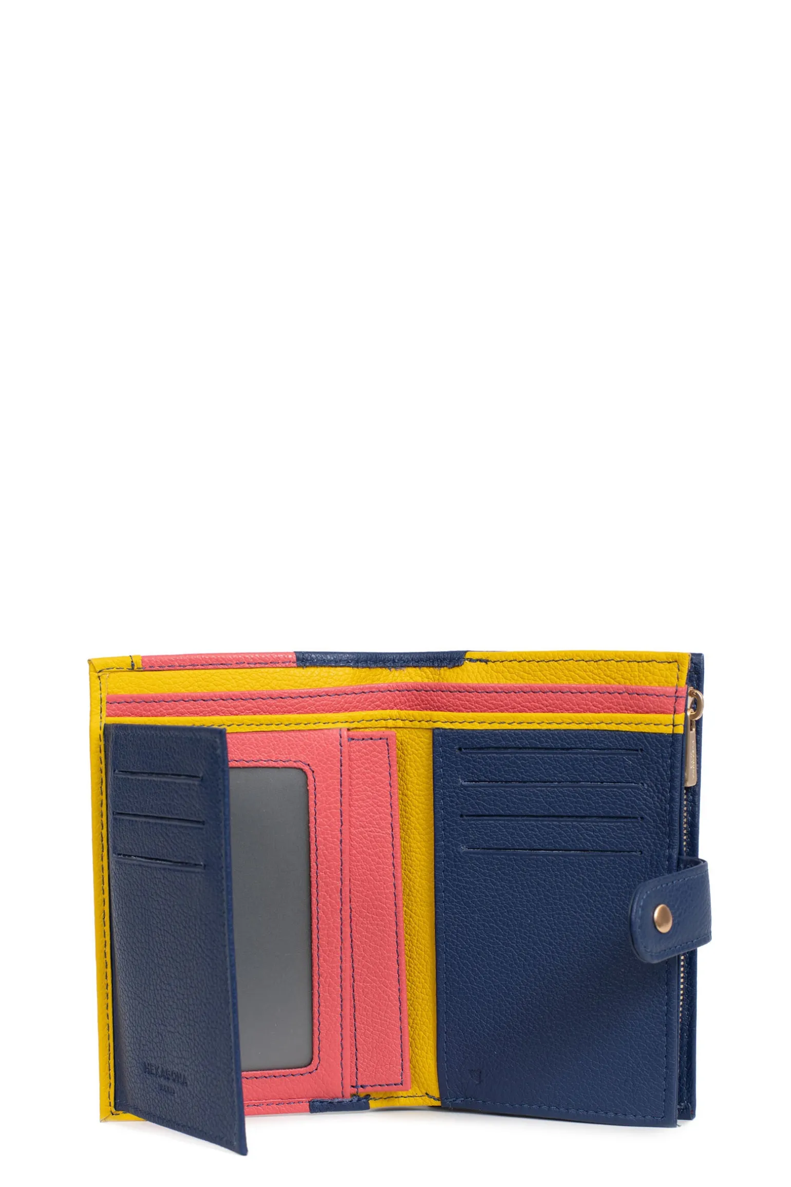 Portefeuille - 2 volets - Stop RFID - Cuir