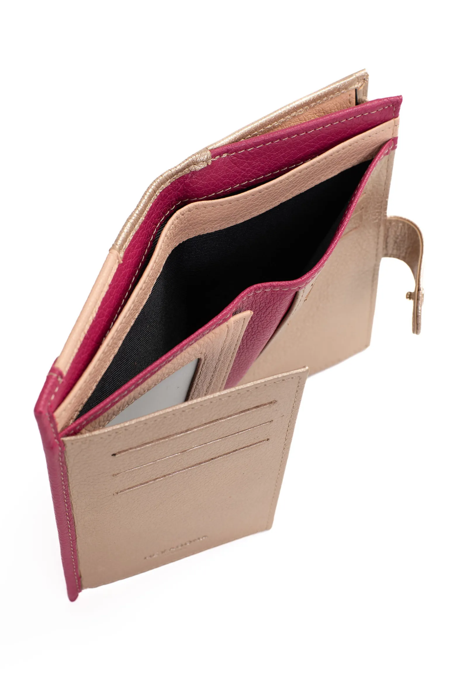 Portefeuille - 2 volets - Stop RFID - Cuir