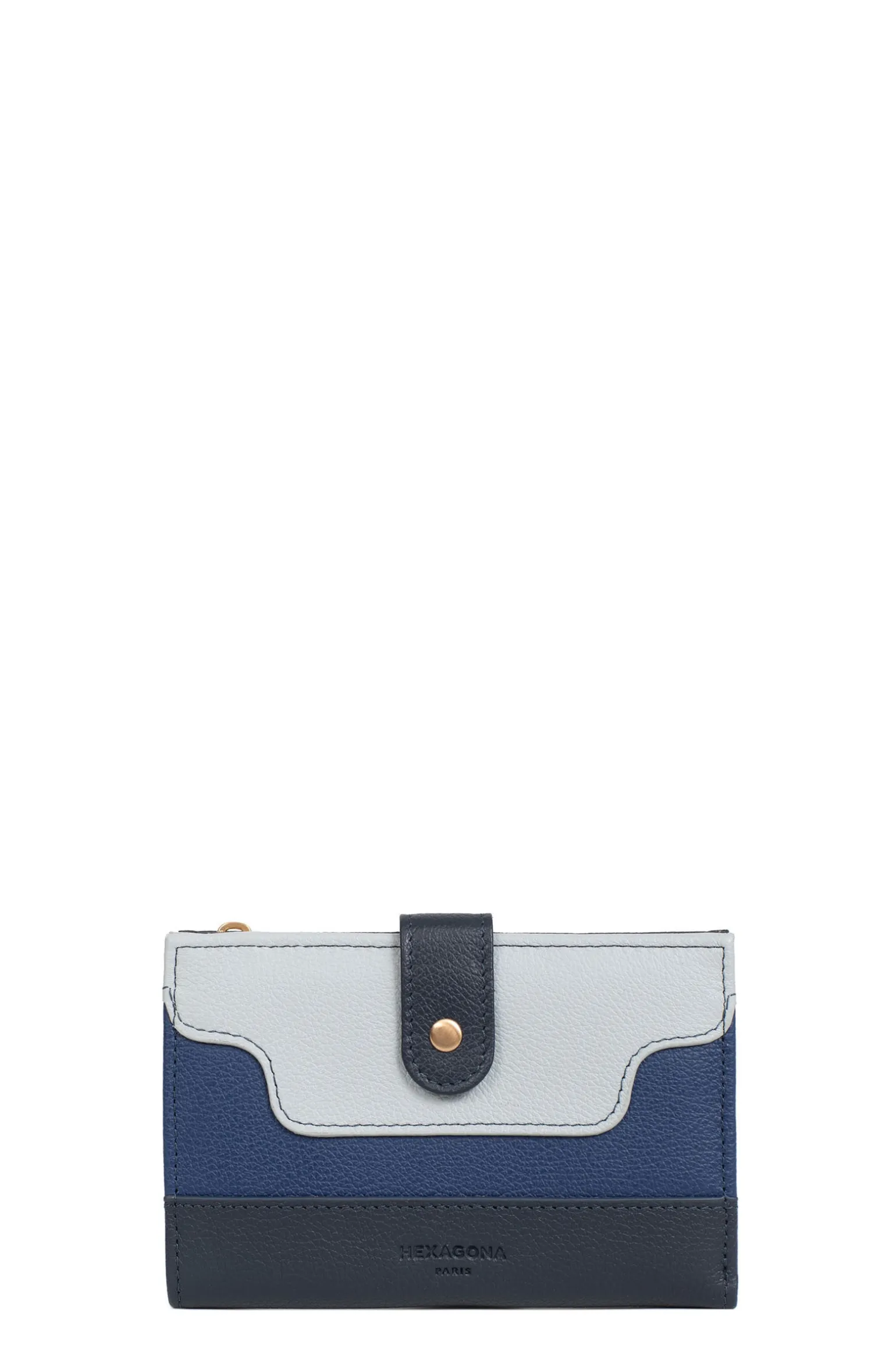 Portefeuille - 2 volets - Stop RFID - Cuir