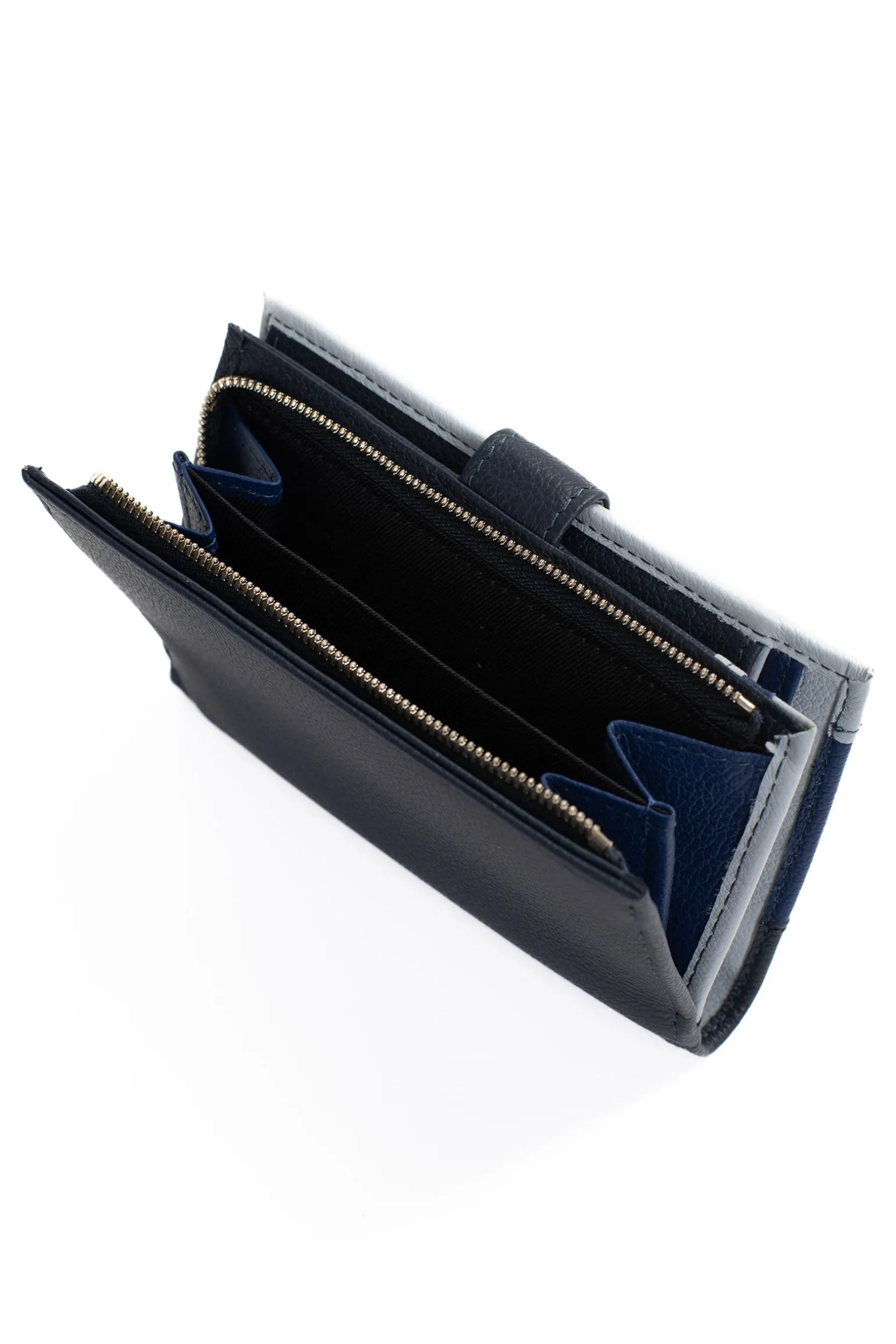 Portefeuille - 2 volets - Stop RFID - Cuir