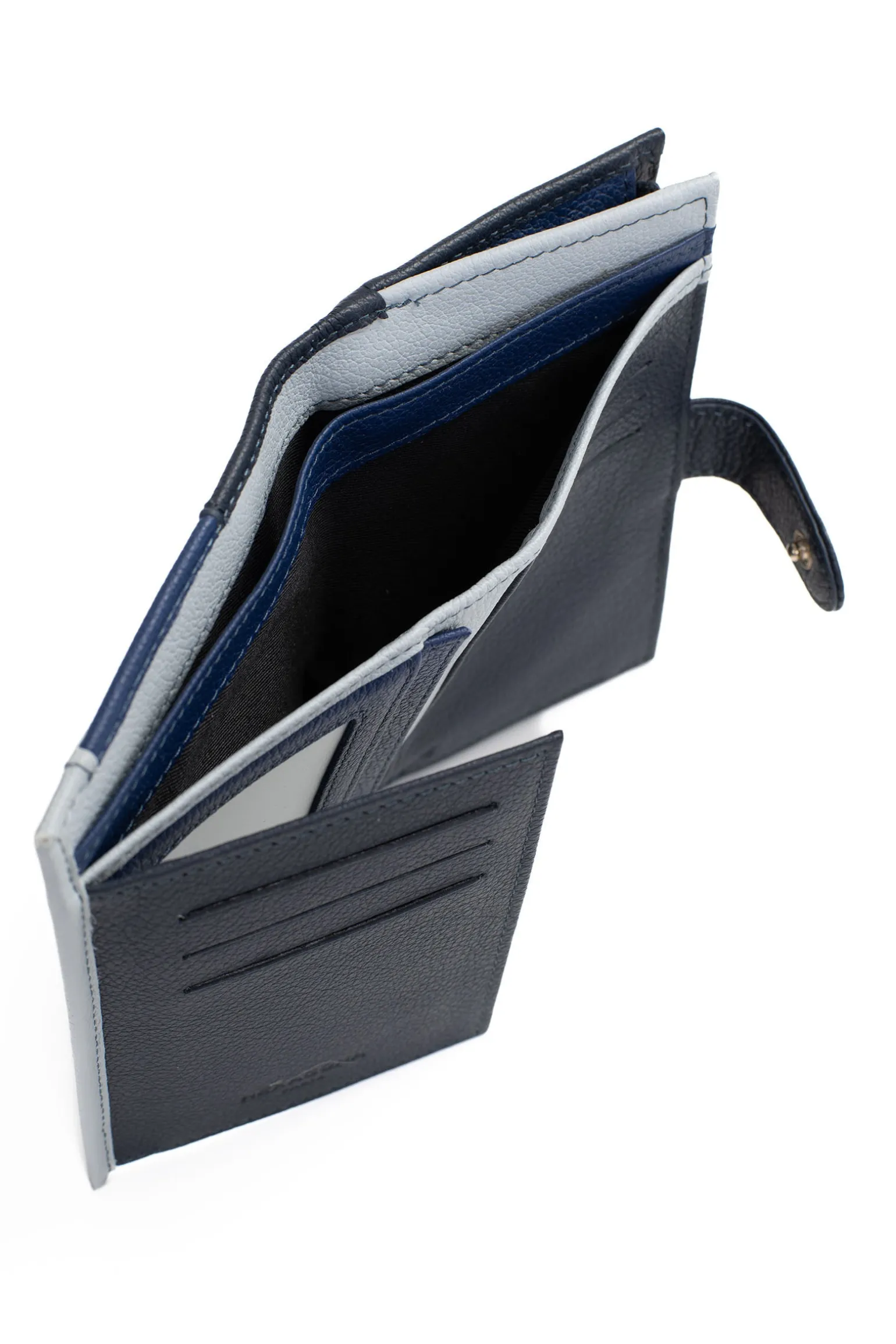 Portefeuille - 2 volets - Stop RFID - Cuir