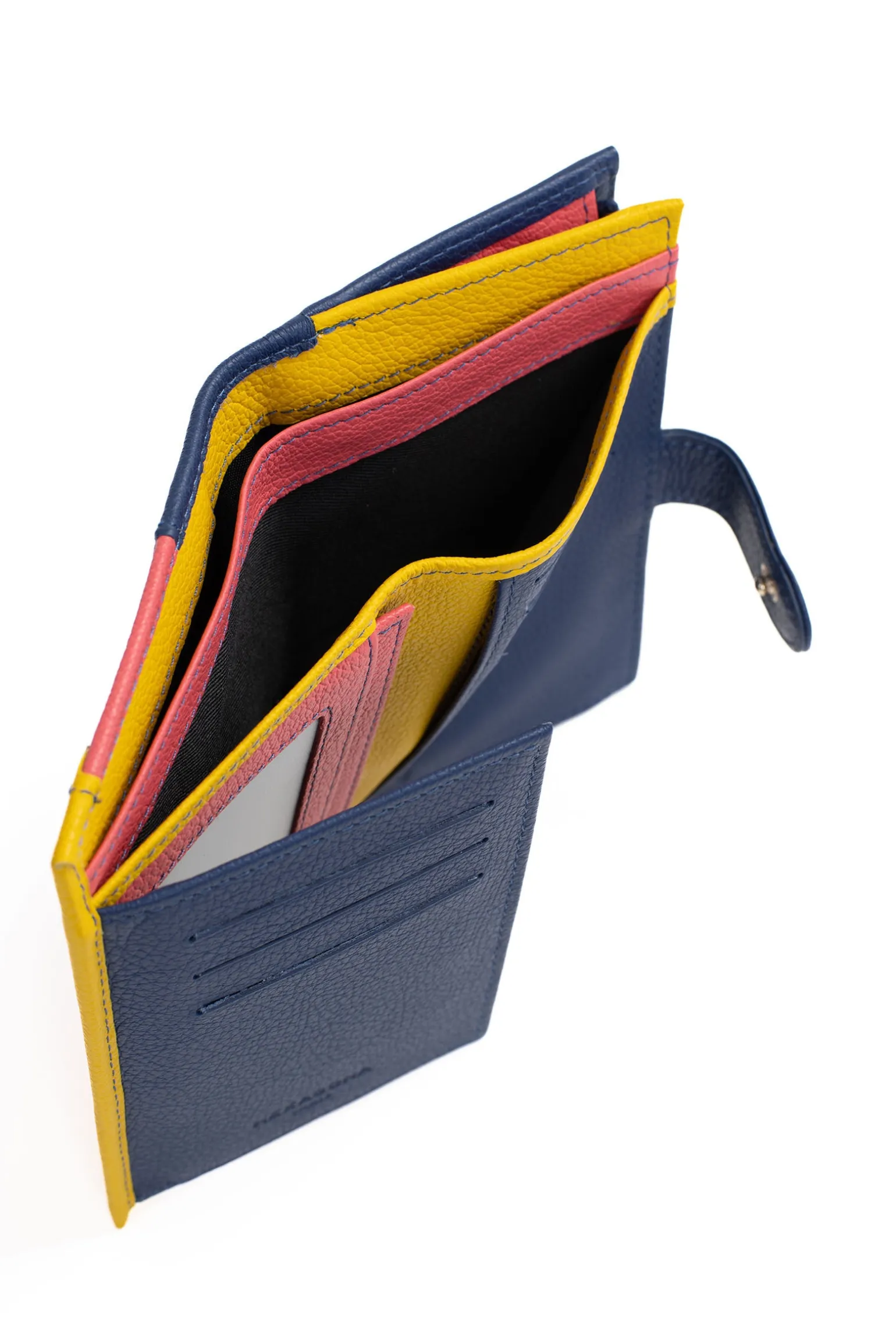 Portefeuille - 2 volets - Stop RFID - Cuir