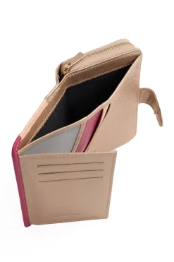 Portefeuille - 2 volets - Stop RFID - Cuir