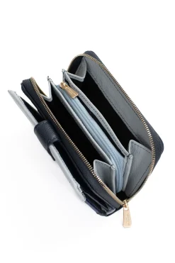 Portefeuille - 2 volets - Stop RFID - Cuir