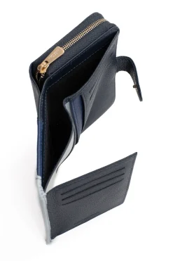 Portefeuille - 2 volets - Stop RFID - Cuir