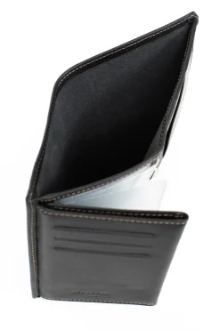 Portefeuille européen - 3 volets - Cuir