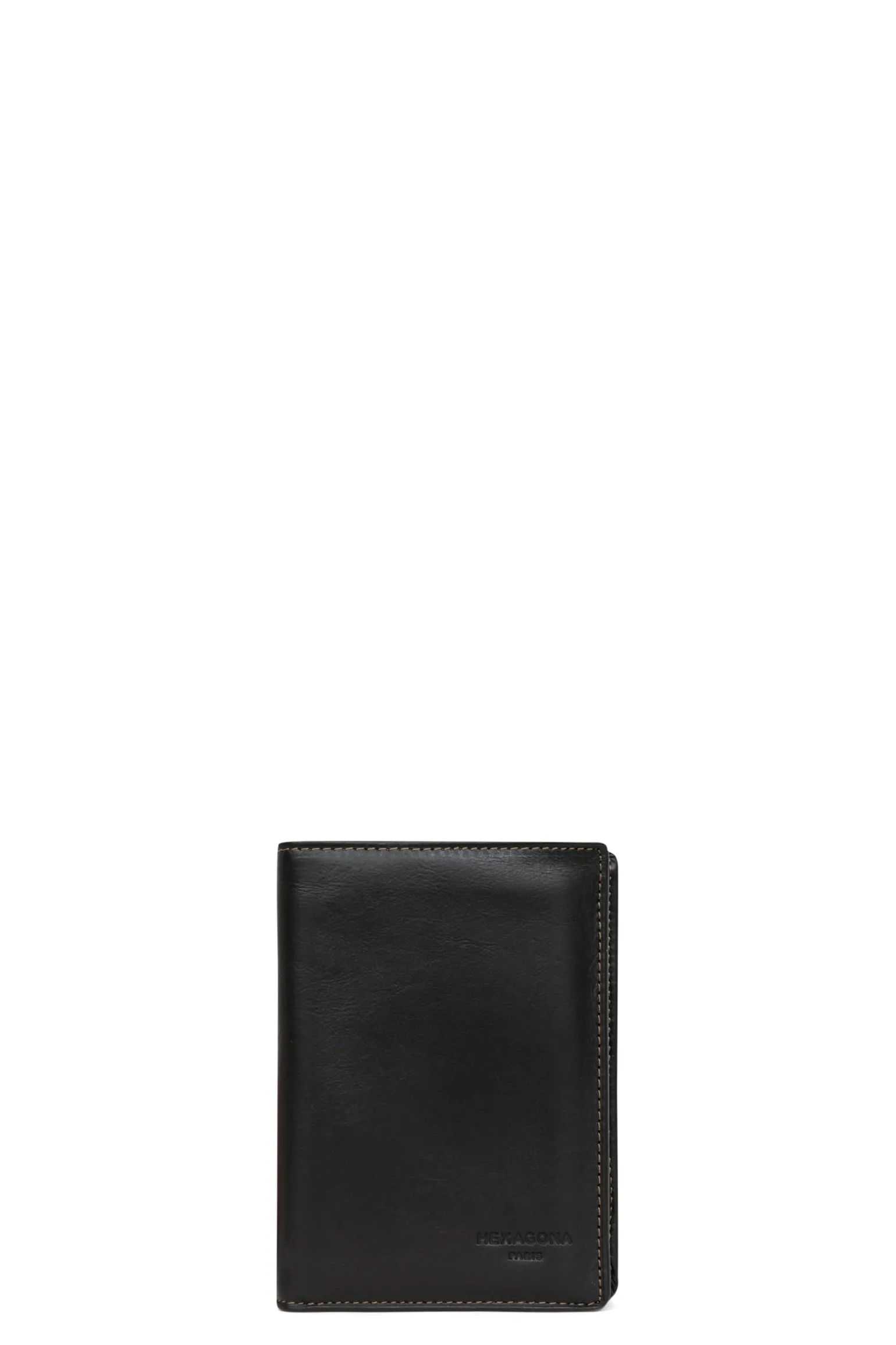 Portefeuille européen - 3 volets - Cuir