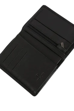 Portefeuille européen - 3 volets - Stop RFID - Cuir