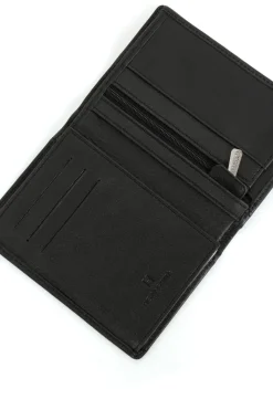 Portefeuille européen - 2 volets - Cuir