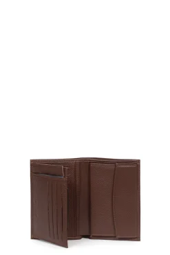 Portefeuille européen - 2 volets - Cuir