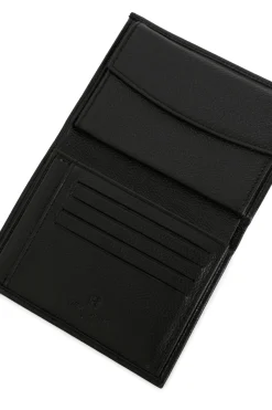 Portefeuille européen - 2 volets - Cuir