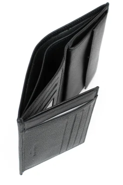 Portefeuille européen - 2 volets - Cuir