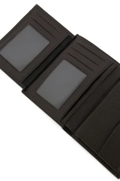 Portefeuille européen - 2 volets - Cuir