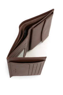 Portefeuille européen - 2 volets - Cuir