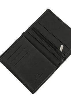 Portefeuille européen - 3 volets - Cuir