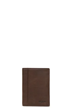 Portefeuille européen - 3 volets - Cuir
