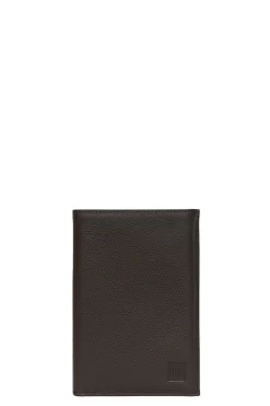 Portefeuille européen - 2 volets - Cuir