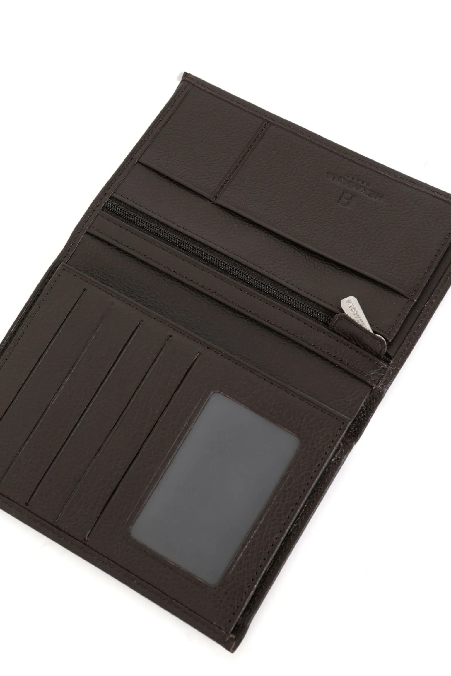 Portefeuille européen - 2 volets - Cuir