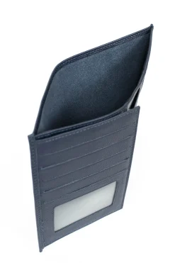 Portefeuille européen - 2 volets - Cuir