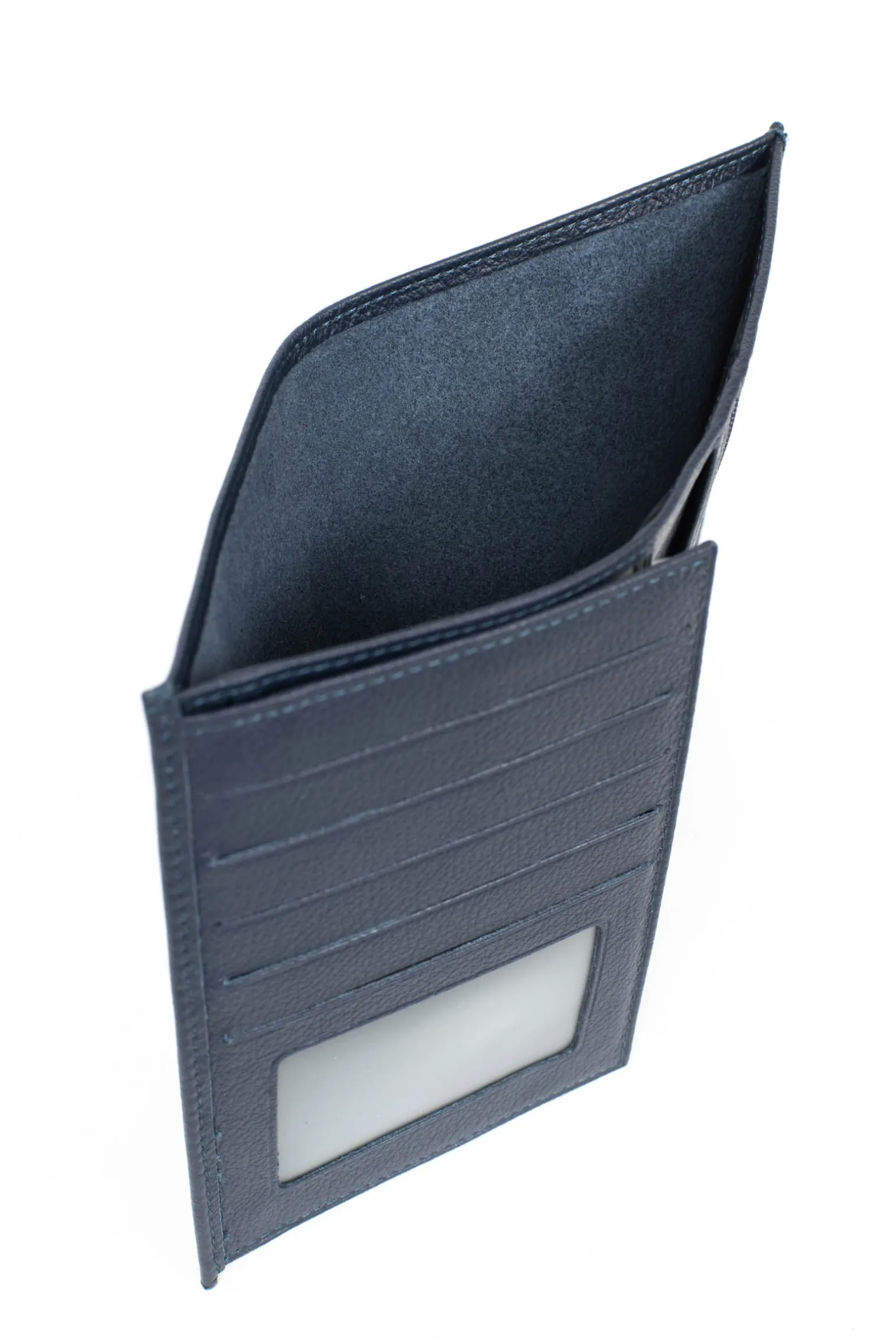 Portefeuille européen - 2 volets - Cuir