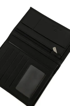 Portefeuille européen - 2 volets - Cuir
