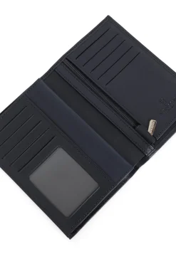 Portefeuille européen - 3 volets - Cuir