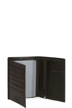 Portefeuille européen - 2 volets - Cuir