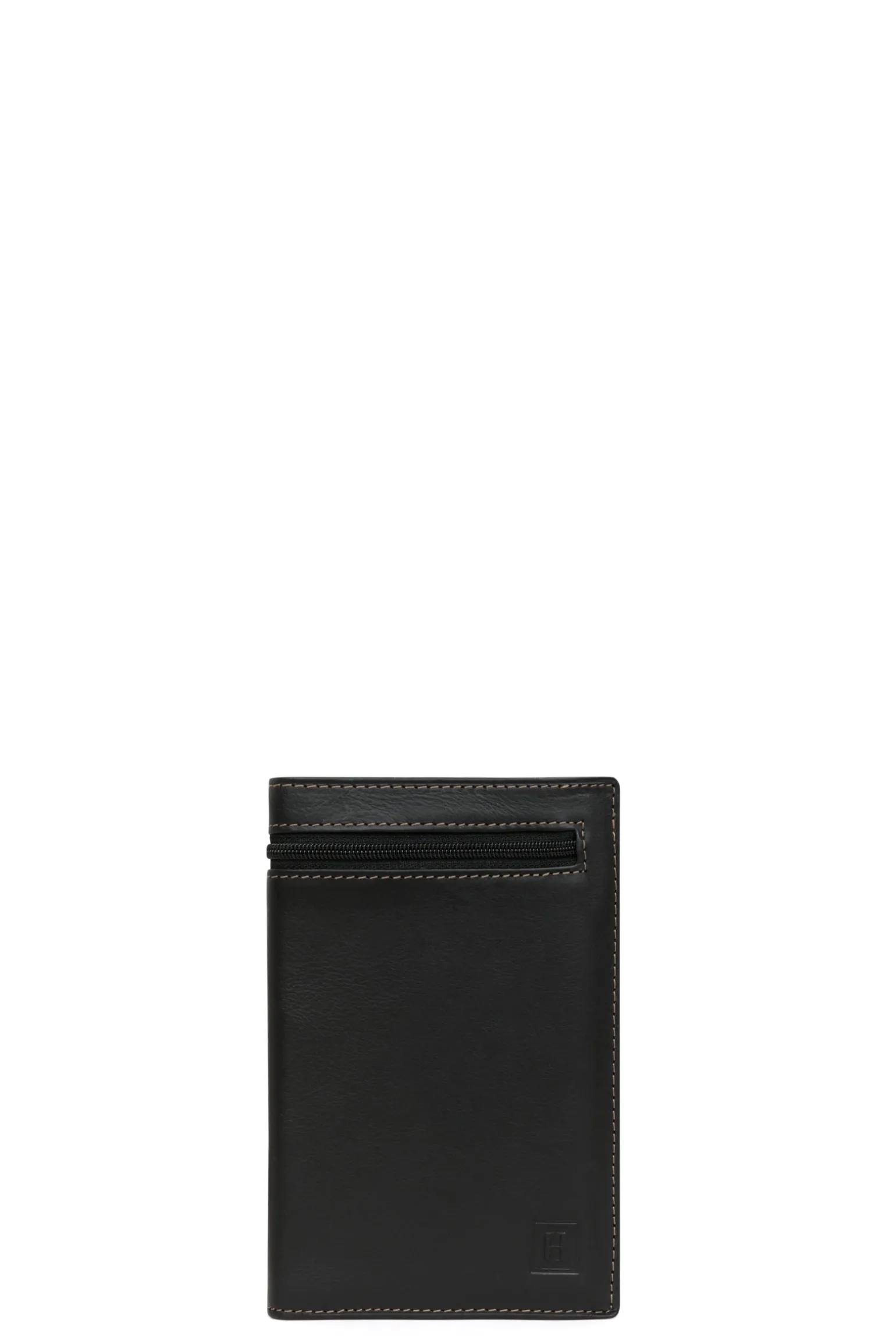 Portefeuille européen - 2 volets - Cuir