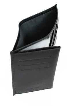 Portefeuille européen - 3 volets - Cuir
