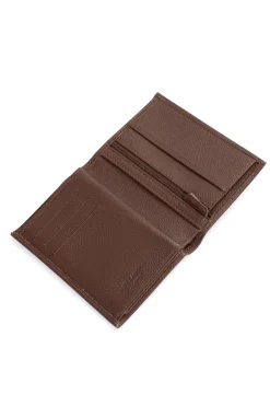 Portefeuille européen - 3 volets - Cuir