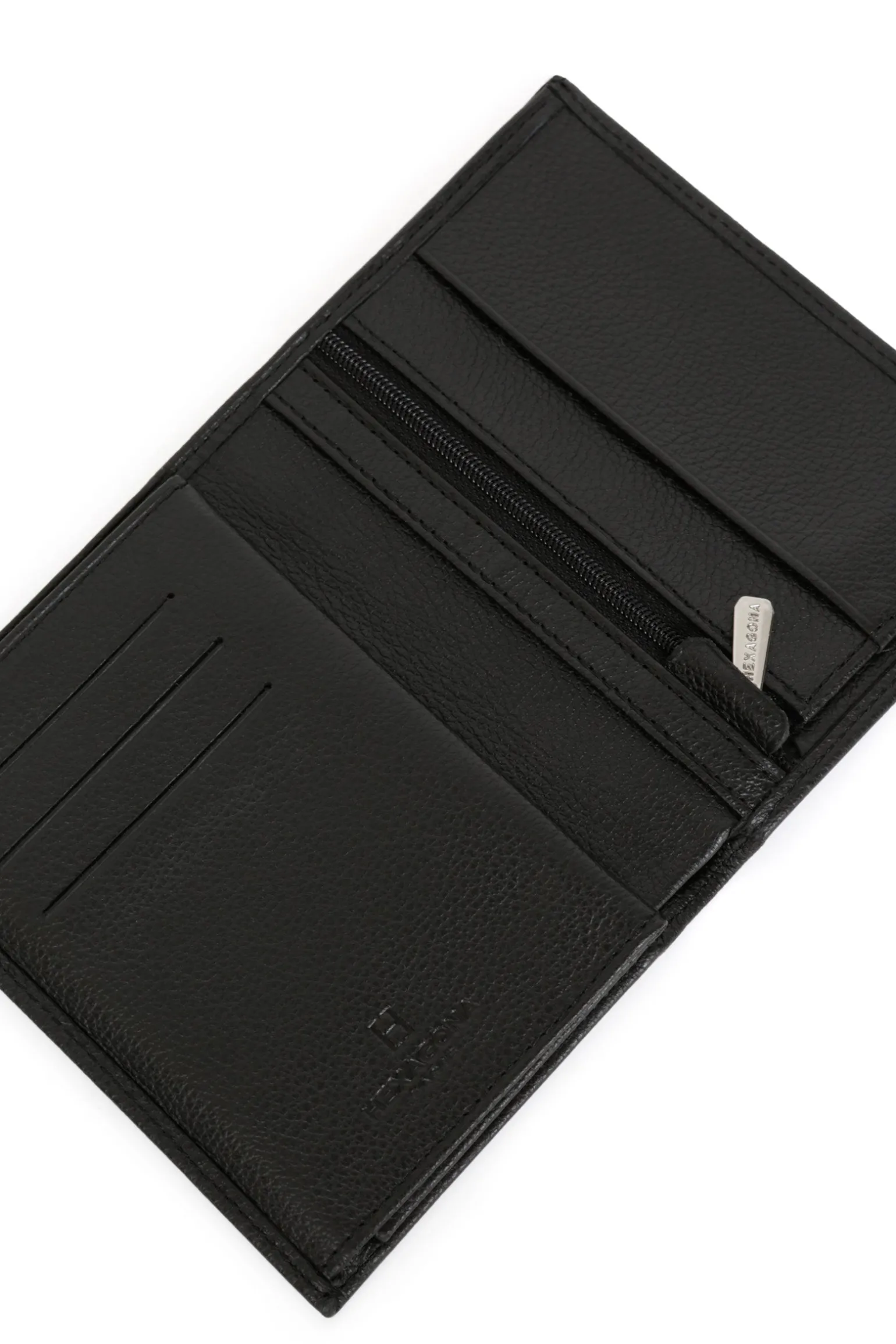 Portefeuille européen - 3 volets - Cuir