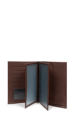 Portefeuille européen - 3 volets - Cuir