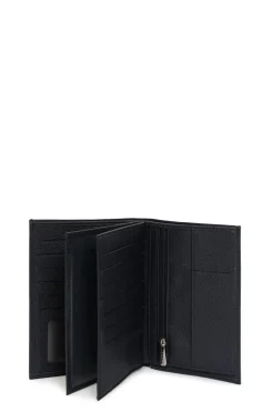 Portefeuille européen - 3 volets - Cuir