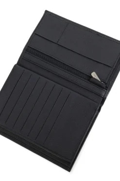 Portefeuille européen - 3 volets - Cuir