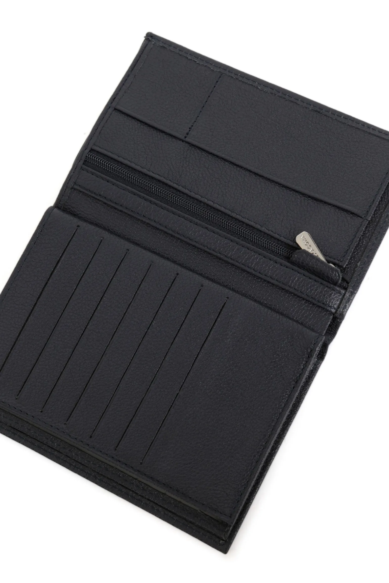 Portefeuille européen - 3 volets - Cuir