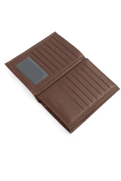 Portefeuille européen - 3 volets - Cuir
