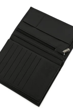 Portefeuille européen - 3 volets - Cuir