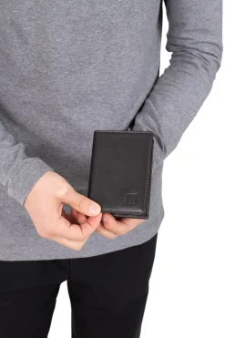 Portefeuille européen - 1 volet - Cuir