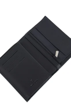 Portefeuille européen - 3 volets - Cuir