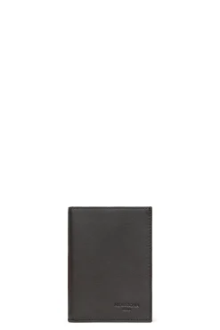 Portefeuille européen - 2 volets - Cuir