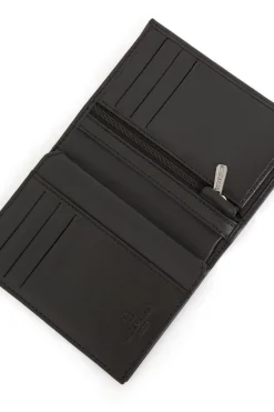 Portefeuille européen - 2 volets - Cuir