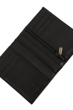 Portefeuille européen - 2 volets - Cuir