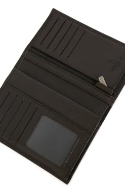 Portefeuille européen - 3 volets - Cuir