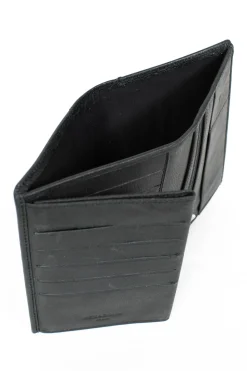 Portefeuille européen - 3 volets - Cuir