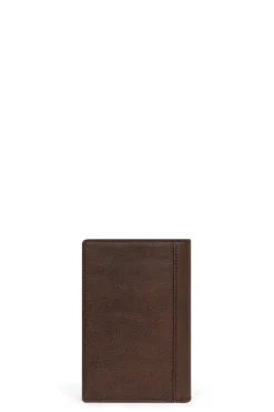 Portefeuille européen - 3 volets - Cuir