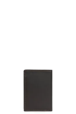 Portefeuille européen - 2 volets - Stop RFID - Cuir