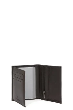 Portefeuille européen - 2 volets - Cuir
