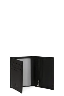 Portefeuille européen - 2 volets - Cuir