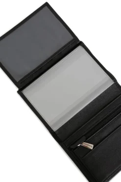 Portefeuille européen - 2 volets - Cuir
