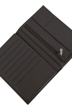 Portefeuille européen - 3 volets - Cuir